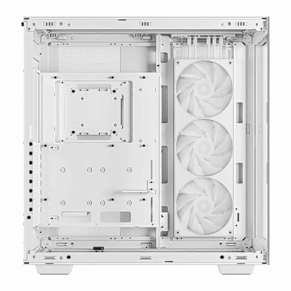 (image for) DeepCool CH780 Tempered Glass White Panoramic Gaming Case